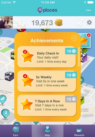 mPLUS Places - Check-In and Earn Rewards screenshot 3
