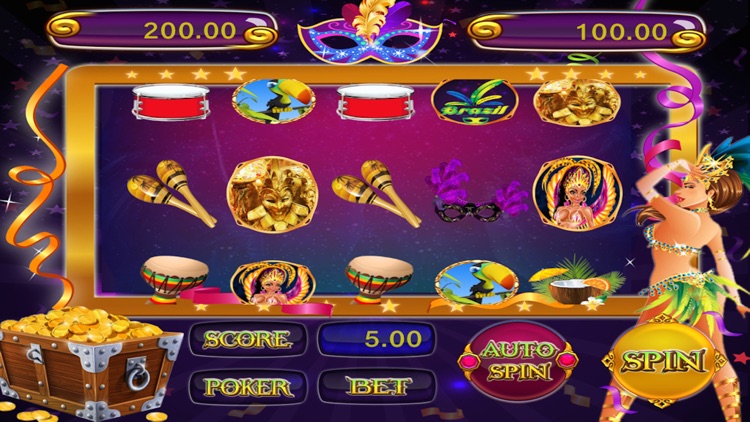 Brazil Festival Slot Machine with Lucky Spin & Lucky Coins