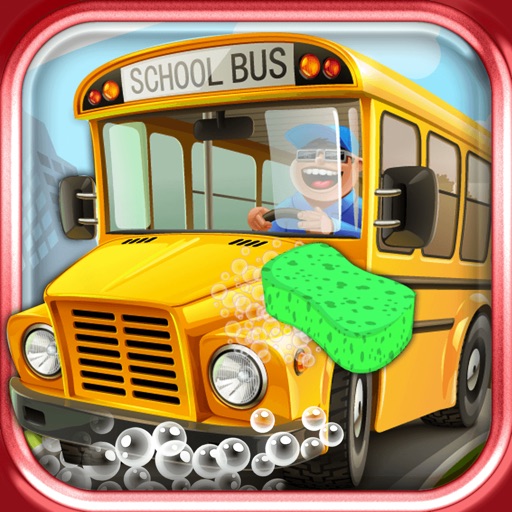 Kids School Bus Spa Simulator Icon