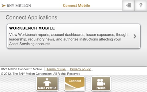 BNY Mellon Connect℠ Mobile for iPhone screenshot 2