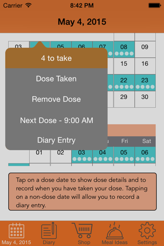 Candida CCWS Treatment Tracker screenshot 3