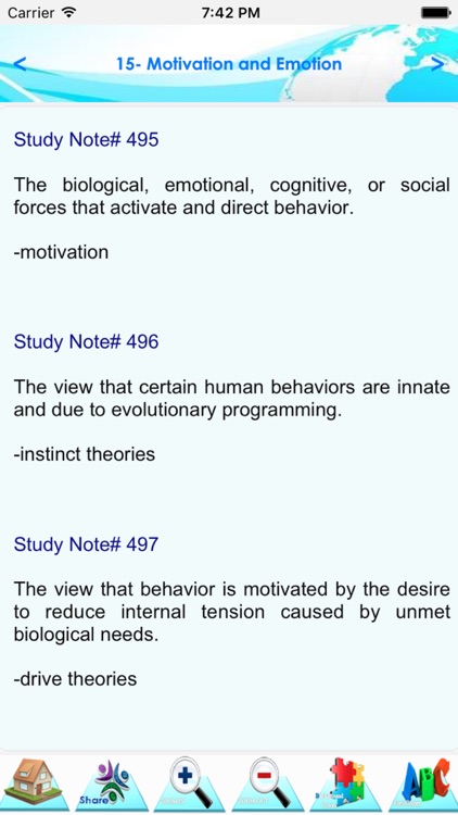 Discovering Psychology. Analyse people's personalities: 680 Study Notes & Quiz screenshot-3