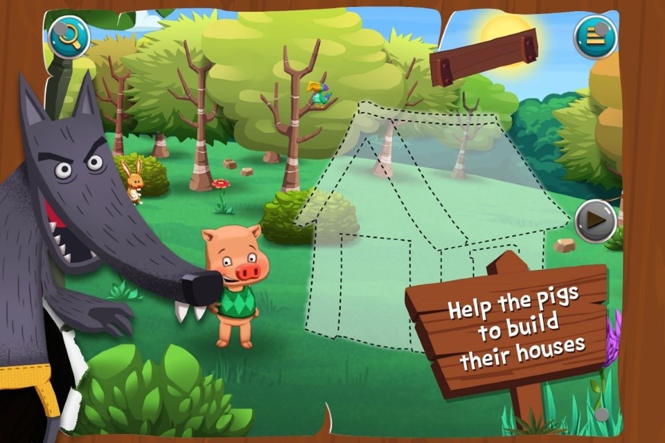 The Three Little Pigs - Search and find screenshot 4