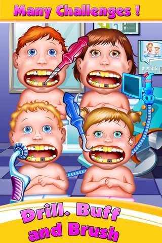 New-born Baby Dentist - mommy's crazy doctor office & little kids teeth screenshot 2