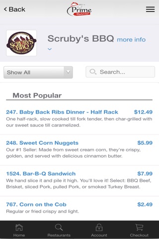 Prime Takeout screenshot 3