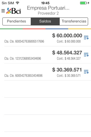 Bci Banca Corporativa y Mayorista screenshot 2