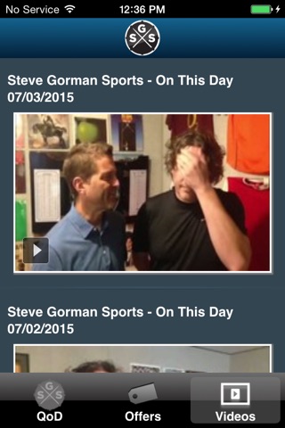 Steve Gorman SPORTS! screenshot 3