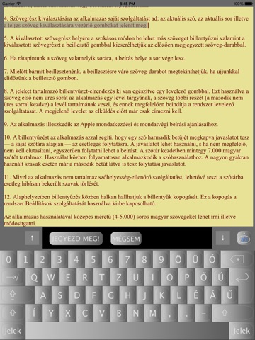 Magyar Írás screenshot 3