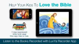 Game screenshot 101 Christian Books LuvYa Listener for Kids – Listen your recorded Children's Bibles, Devotions and Prayers apk