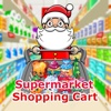 Santa Shopping Cart Kids Supermarket