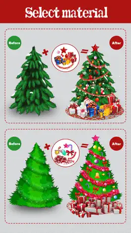 Game screenshot Christmas Tree Designer - Sticker Photo Editor to make & decorate yr xmas trees hack