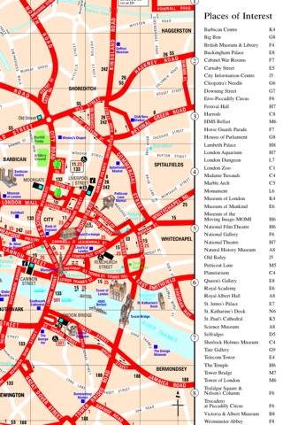 London city guide offline with underground train pass maps screenshot 3