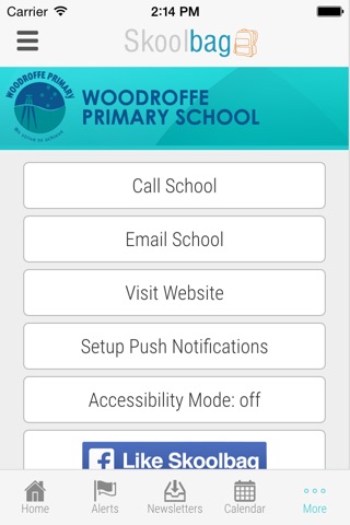 Woodroffe Primary School - Skoolbag screenshot 4