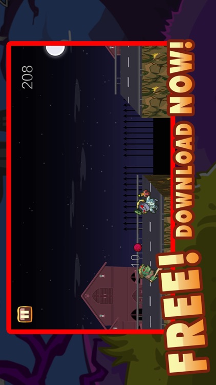 Mega Zombie Runner Free - Best Running and Jumping Game