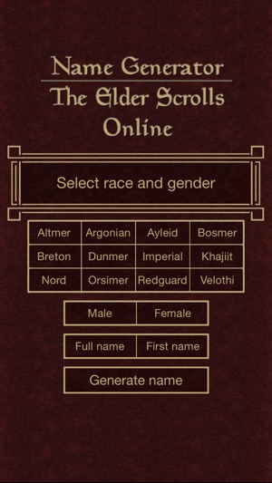 Name Generator for The Elder Scrolls Online(圖1)-速報App