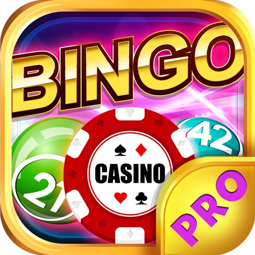 Bingo Shot PRO - Play Casino Card Game for FREE ! Icon