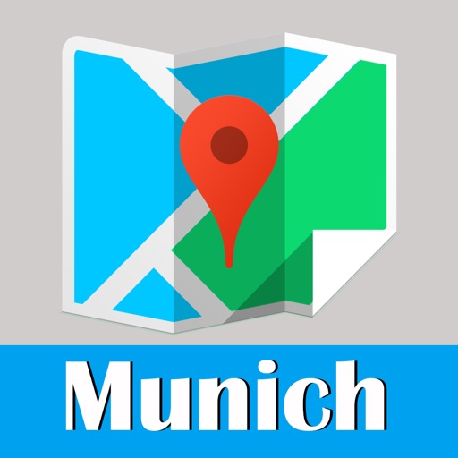 Munich Map offline, BeetleTrip subway metro street pass travel guide