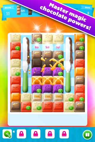Choco Blocks: Chocoholic Edition Free by Mediaflex Games screenshot 2