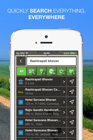 NLife India Premium - Offline GPS Navigation & Maps screenshot 4