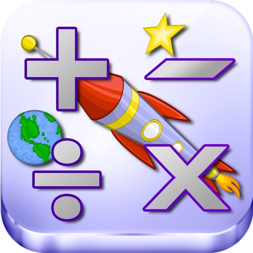 Space Math Free! - Math Game for Children (and Adults!) Icon