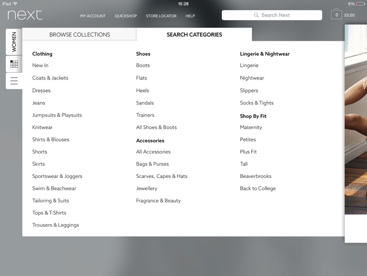 Next for iPad – Fashion & Home