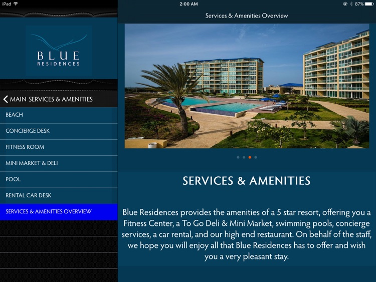 Blue Residences Aruba: The Best Condominiums in Aruba screenshot-3