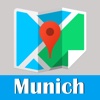 Munich Map offline, BeetleTrip subway metro street pass travel guide