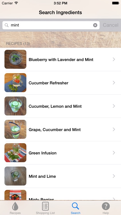 Infused Water Recipes