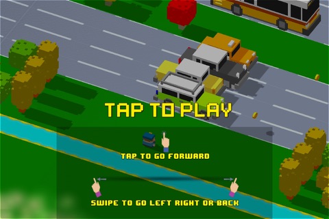 Crossy Avenue - Follow Frogger To Cross The Road screenshot 2