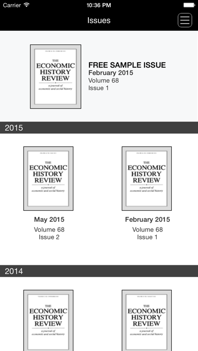 The Economic History ... screenshot1