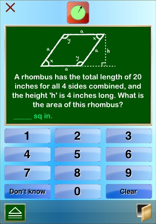 Math App  - Geometry I screenshot 4