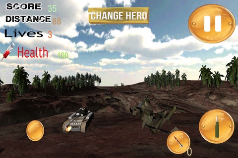 Military Hummer Sky Destroyer - Assail The Squatter Jeeps Above The Arid Desert screenshot 2