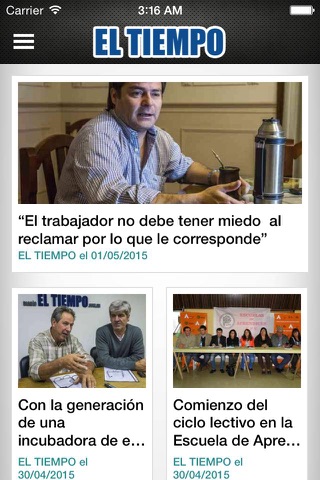 Diario El Tiempo screenshot 4