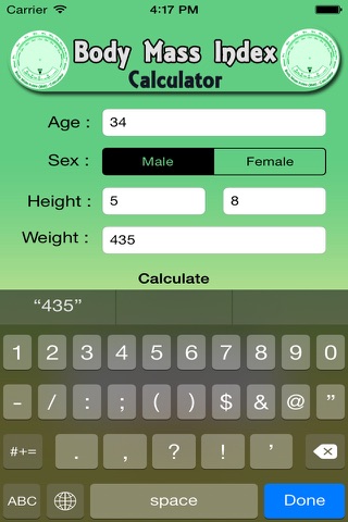 BMI-Body Mass Index Calculator for Men and Women screenshot 3