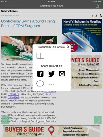 Anesthesiology News screenshot 3