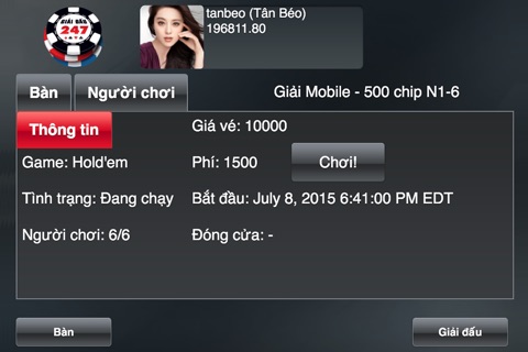 Giải đấu 247 screenshot 3