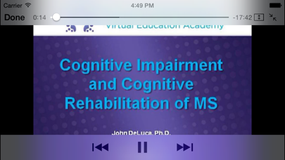 How to cancel & delete Multiple Sclerosis Virtual Education Academy from iphone & ipad 2