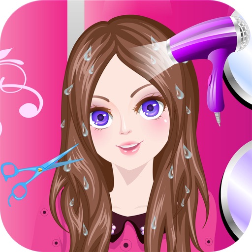 Happy Hairdresser HD Icon