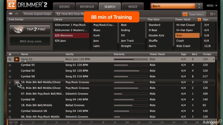 Course For EZDrummer 2