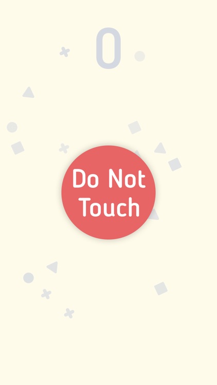 Don't Touch Me (Red Button)