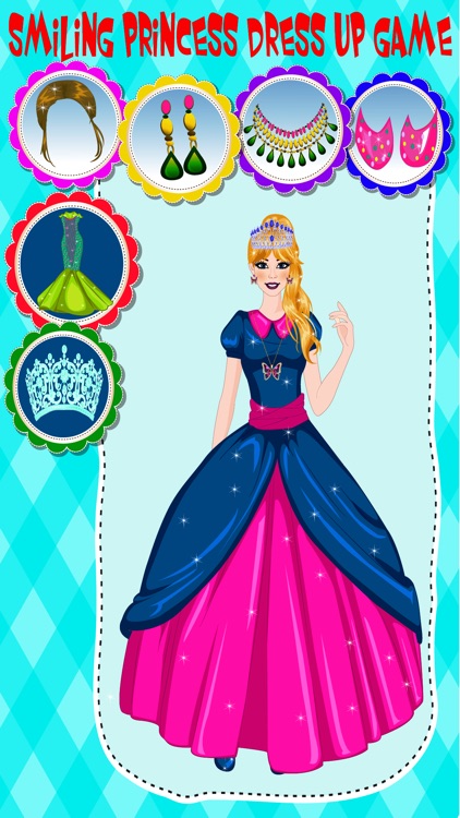 Smiling Princess Dress Up Game screenshot-3