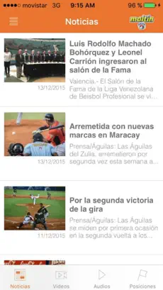 Screenshot 5 Águilas del Zulia Oficial iphone