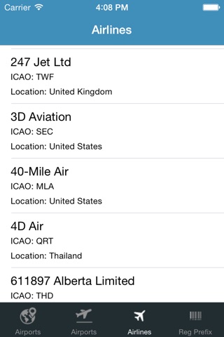 AviationDB - Aviation Database screenshot 3