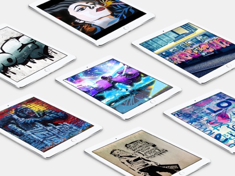 HD Wallpapers for Graffiti - iPad Version screenshot 2
