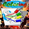 Coloring Kids Game Emmet lego Edition