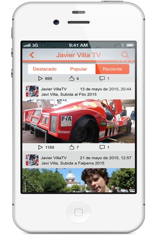 JAVIER VILLA APP screenshot 4