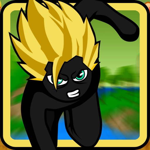 Stick-man Fight-ing Jungle Run-ner Safari iOS App