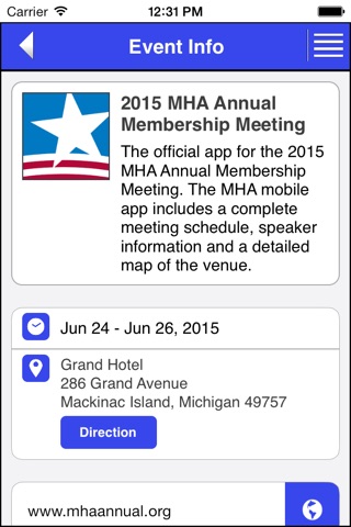 2015 MHA Annual Meeting screenshot 3