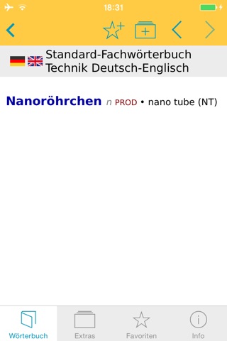 Technik Englisch<->Deutsch Fachwörterbuch Standard screenshot 2