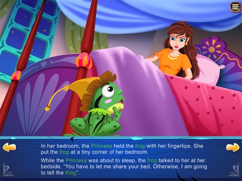 The Frog Prince Story Book "for iPad" screenshot 3